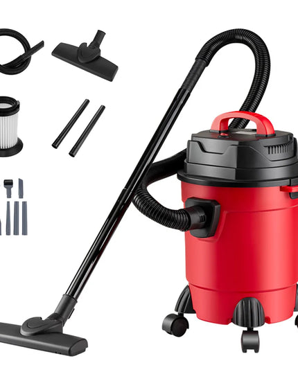 FGRYB 15L Dry/Wet Dust Vacuum Cleaner - Handheld, 4m Cord