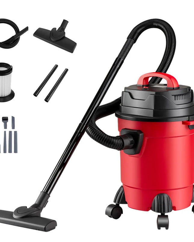 FGRYB 15L Dry/Wet Dust Vacuum Cleaner - Handheld, 4m Cord
