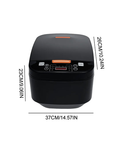 FGRYB 5L Electric Rice Cooker - Multi-functional & Non-Stick LCD