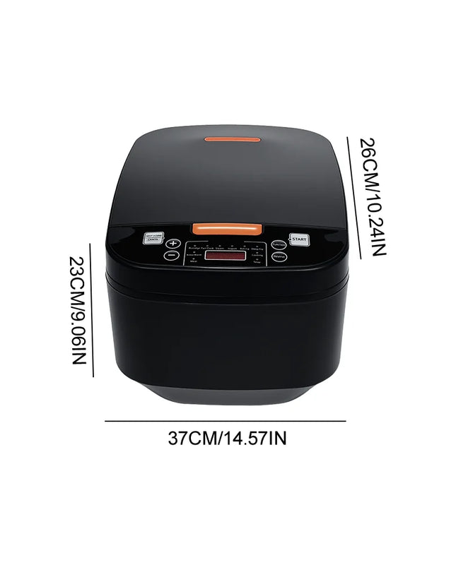 FGRYB 5L Electric Rice Cooker - Multi-functional & Non-Stick LCD
