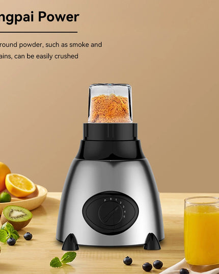FGRYB 1.5L 850W Blender - Dual Blades, Ice Crusher & Juicer