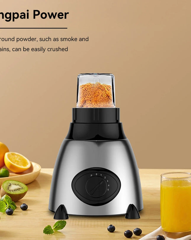 FGRYB 1.5L 850W Blender - Dual Blades, Ice Crusher & Juicer
