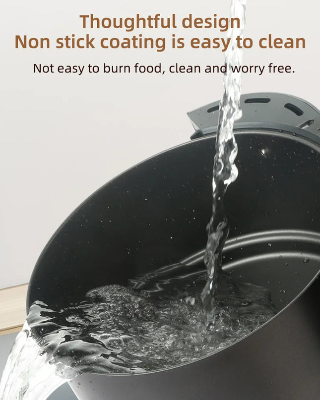 8L Visual Air Fryer - Digital Control, Healthy Oil-Free Cooking