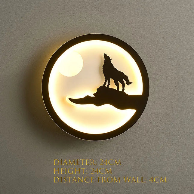 Modern Nordic Wall Lamp - Luxurious LED Lighting for Living Rooms