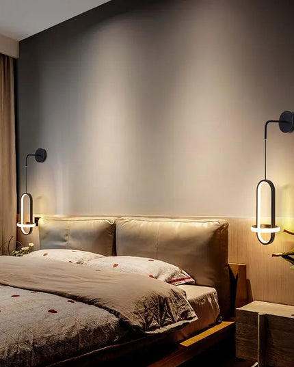Minimalist LED Chandelier - Modern Pendant Light for Bedroom & Living Room