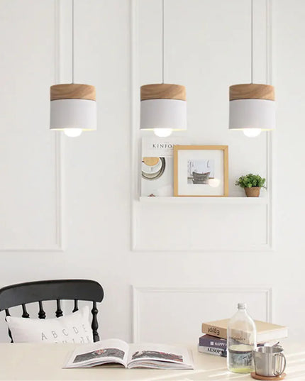 Nordic Minimalist E27 LED Chandelier - Modern Macarons Design Light