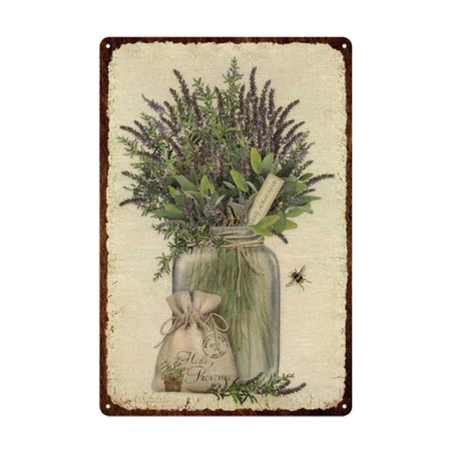European Retro Flower Canvas Prints - Vintage Wall Art for Home Decor