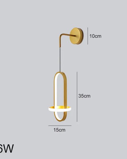 Minimalist LED Chandelier - Modern Pendant Light for Bedroom & Living Room