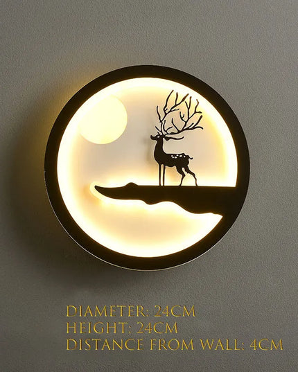 Modern Nordic Wall Lamp - Luxurious LED Lighting for Living Rooms