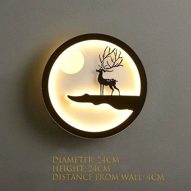 Modern Nordic Wall Lamp - Luxurious LED Lighting for Living Rooms