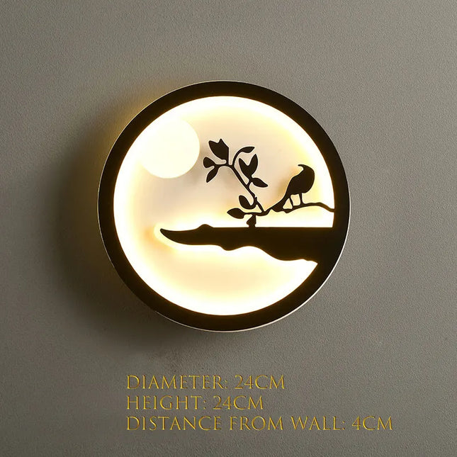 Modern Nordic Wall Lamp - Luxurious LED Lighting for Living Rooms