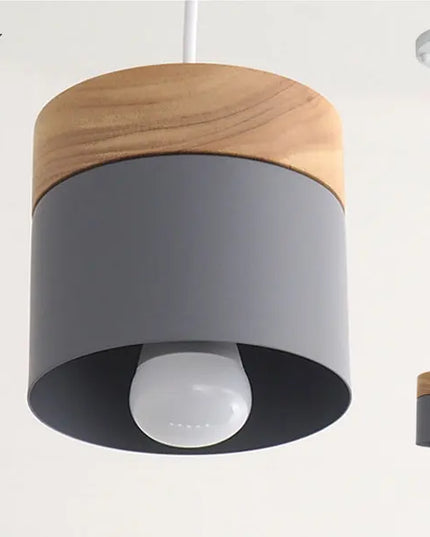 Nordic Minimalist E27 LED Chandelier - Modern Macarons Design Light