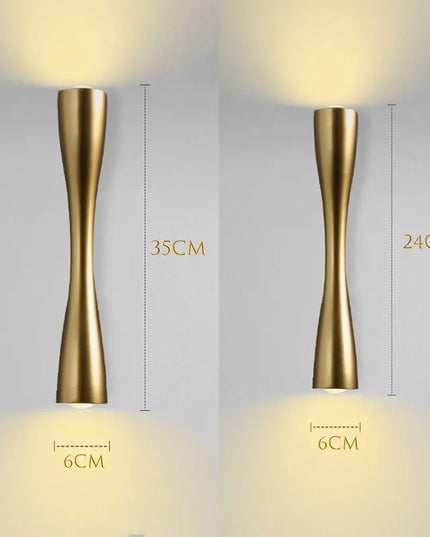 Modern Outdoor Waterproof Wall Lamp - Nordic Design, Luxury Decor