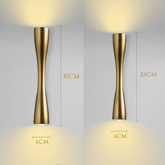 Modern Outdoor Waterproof Wall Lamp - Nordic Design, Luxury Decor