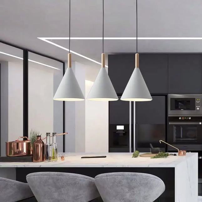 Modern E27 Pendant Lights - Colorful Hanging Lamp for Home Decor