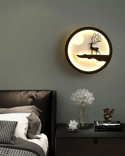 Modern Nordic Wall Lamp - Luxurious LED Lighting for Living Rooms