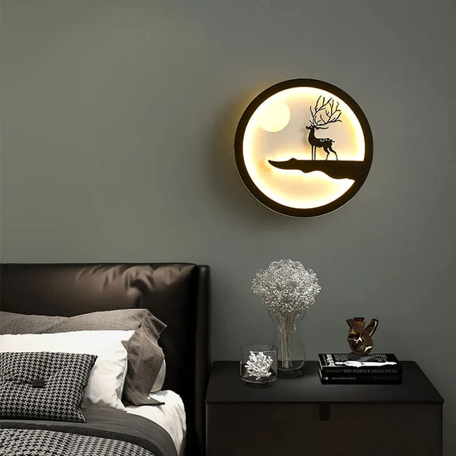 Modern Nordic Wall Lamp - Luxurious LED Lighting for Living Rooms