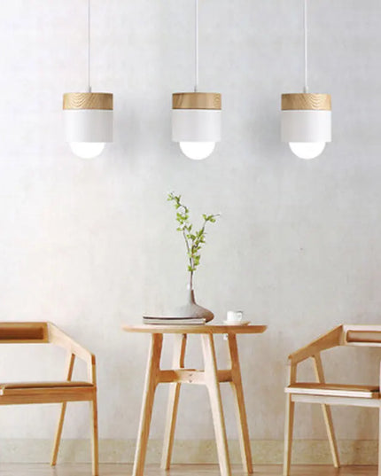 Nordic Minimalist E27 LED Chandelier - Modern Macarons Design Light
