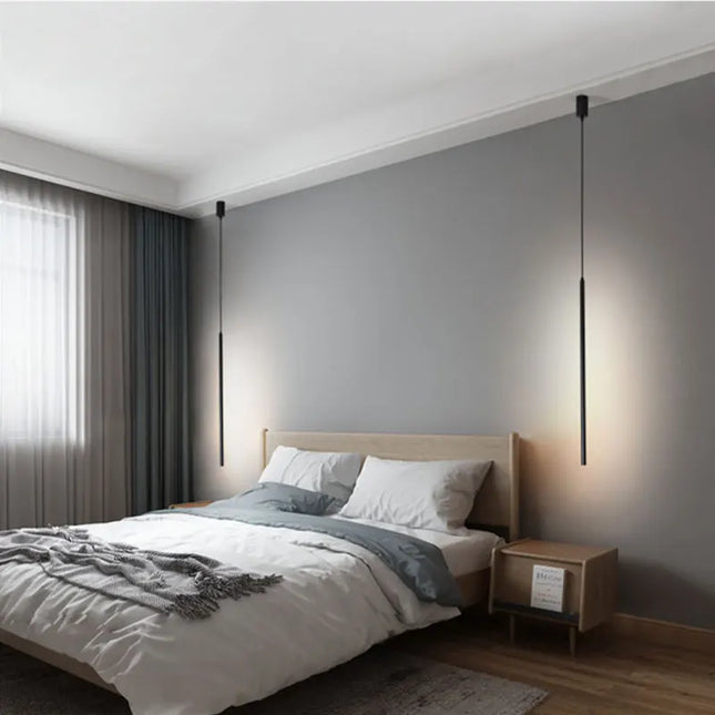 Minimalist LED Chandelier - Modern Pendant Light for Bedroom & Living Room