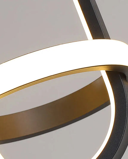 Minimalist LED Chandelier - Modern Pendant Light for Bedroom & Living Room