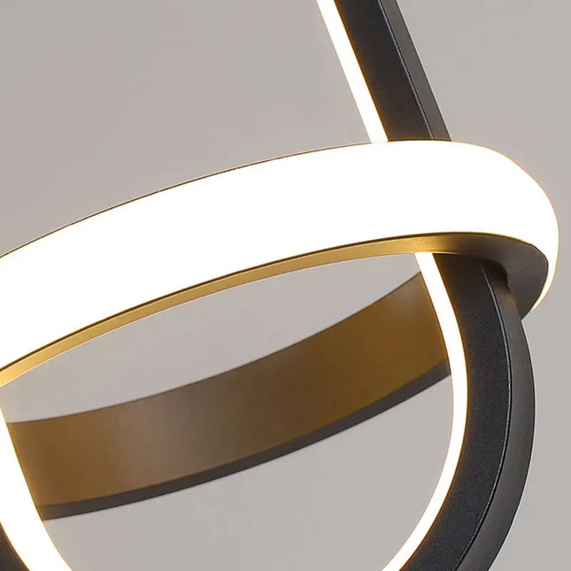 Minimalist LED Chandelier - Modern Pendant Light for Bedroom & Living Room