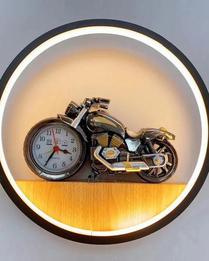 Modern Minimalist LED Cartoon Wall Lamp - Creative Bedside Décor