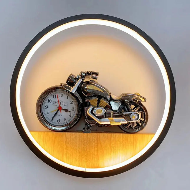 Modern Minimalist LED Cartoon Wall Lamp - Creative Bedside Décor