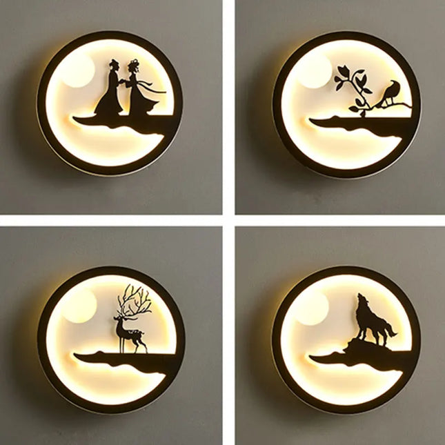 Modern Nordic Wall Lamp - Luxurious LED Lighting for Living Rooms