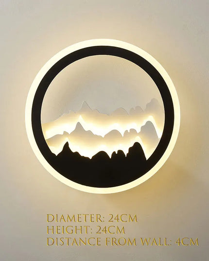 Modern Nordic Wall Lamp - Luxurious LED Lighting for Living Rooms