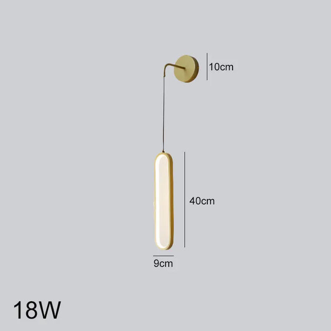 Minimalist LED Chandelier - Modern Pendant Light for Bedroom & Living Room