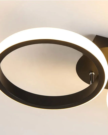 Modern LED Ceiling Lamp - Rectangular, Creative Design for Rooms