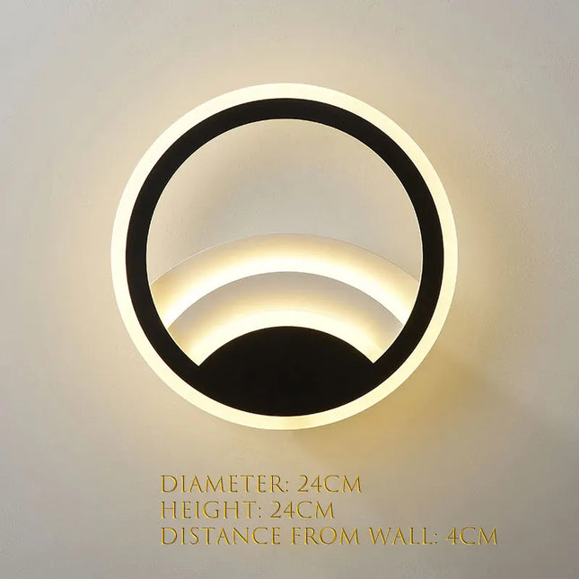 Modern Nordic Wall Lamp - Luxurious LED Lighting for Living Rooms