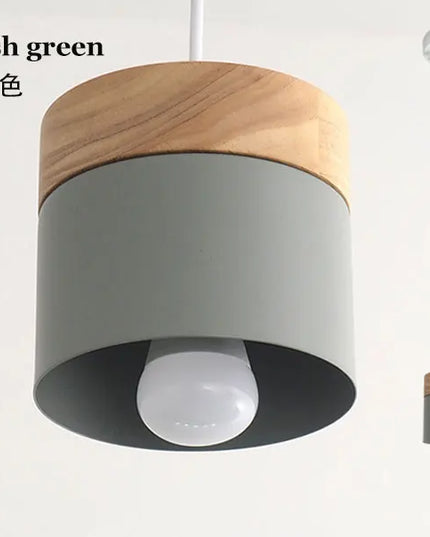 Nordic Minimalist E27 LED Chandelier - Modern Macarons Design Light