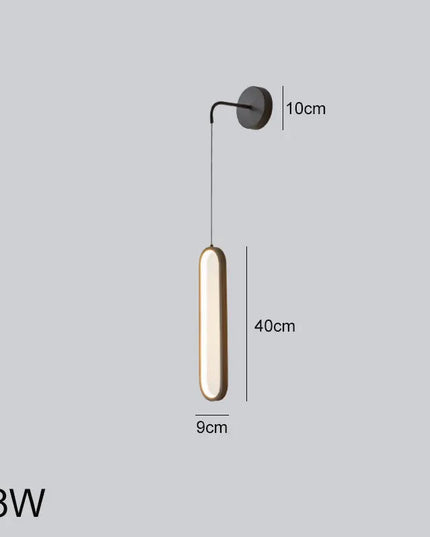 Minimalist LED Chandelier - Modern Pendant Light for Bedroom & Living Room