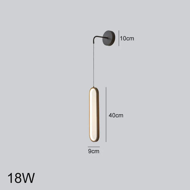 Minimalist LED Chandelier - Modern Pendant Light for Bedroom & Living Room