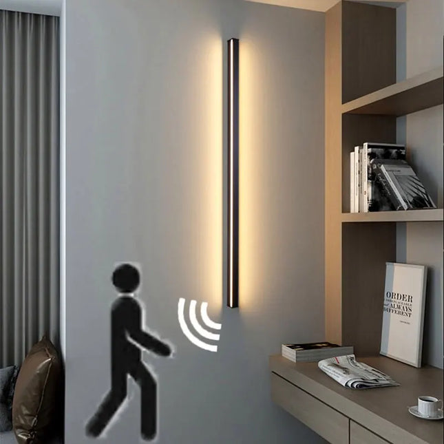 Modern Induction Wall Light - Stylish LED Bedside & Bedroom Lighting