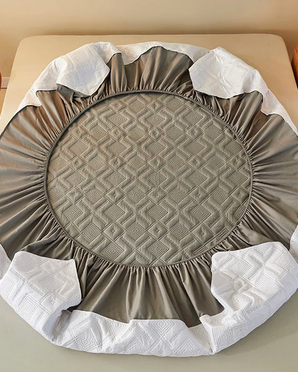 Waterproof Quilted Fitted Mattress Cover - Soft & Durable Bedding