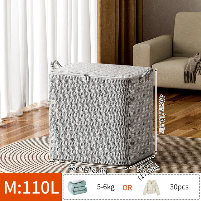 Quilt Clothes Storage Bag Waterproof Closet Wardrobe Organizer Large Capacity Clothes Organizer Foldable Dustproof Sorting Bags