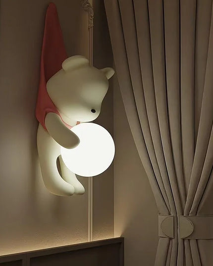 Modern LED Wall Lamp - Pink & Yellow - Dimmable Bedroom Decor