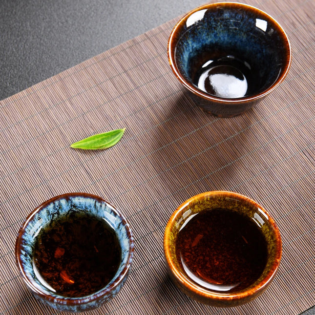 60ML Mini Tea Bowl Ceramic Gradient Color 
Espresso Coffee Cups