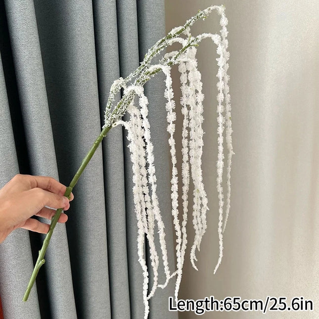 Simulation Green Plants Artificial Weeping Willow Fake Plants Branch Wedding Background Decoration Stage Arrangement Decorative
