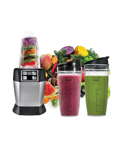 Y21A Replacement 24Oz Cups with Spout Lid for Nutri Ninja Blenders