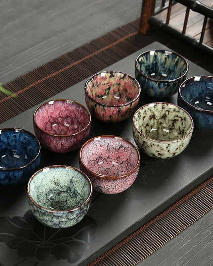 60ML Mini Tea Bowl Ceramic Gradient Color 
Espresso Coffee Cups