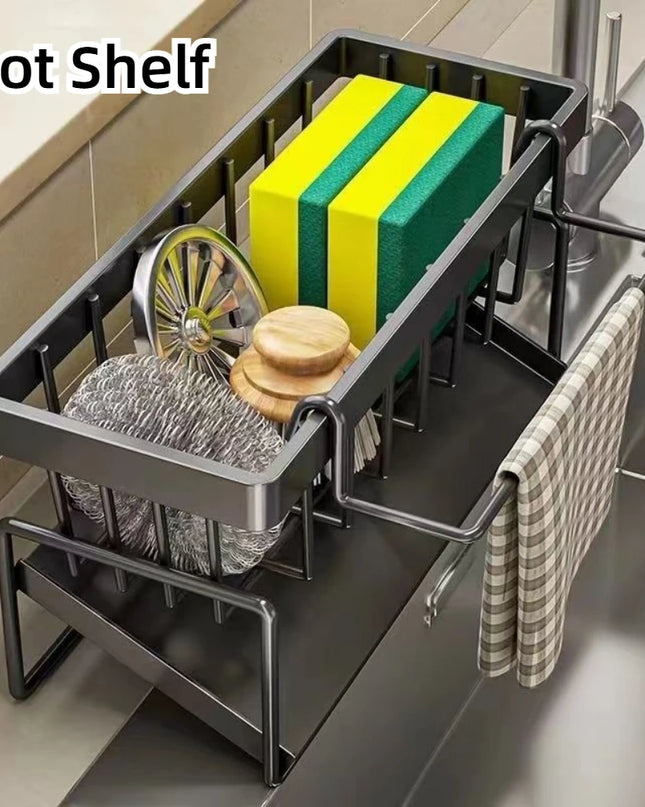Kitchen Sink Drain Rack 
Self-draining Sink rack for Detergent, Sponge, Rag Towe, Rack Filter