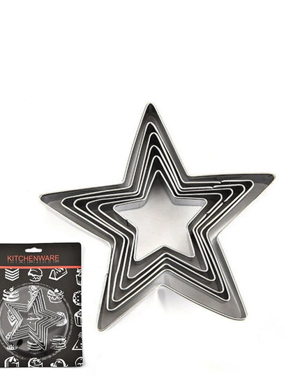 DIY Baking Tool Set - 12/6/5/4 Pcs Stainless Steel Biscuit Molds