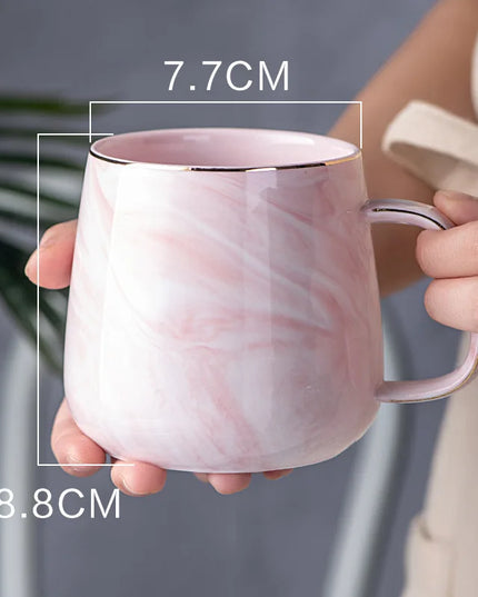 Ceramic Cup, Oatmeal Breakfast Heat Insulation Cup