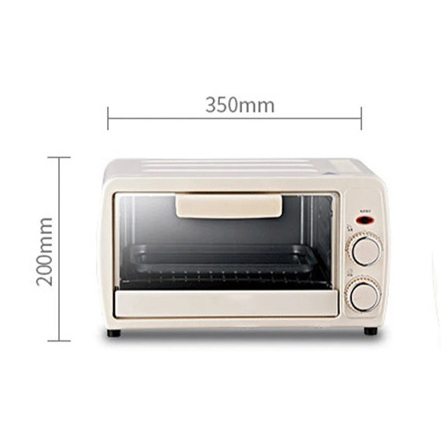 RoyalStar 16L Mini Electric Oven - Multi-Function with Timer Control