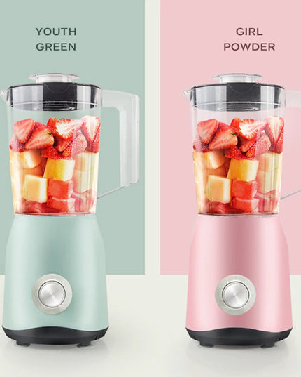 BarraDent 1500ML 2-in-1 Juicer Mixer - High-Power Electric Smoothie