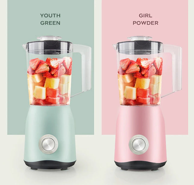 BarraDent 1500ML 2-in-1 Juicer Mixer - High-Power Electric Smoothie