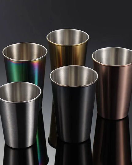 350/500ml Stainless Steel Travel Mug - Eco-Friendly Whisky Beer Cup